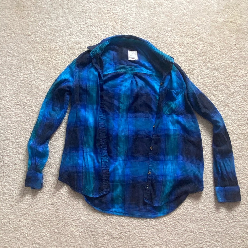 american eagle girls vintage flannel!